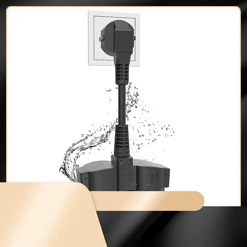 

X40A_XA-Double Plug For Socket, Extension Cable With 2 Schuko Sockets, Multiple Socket Outdoor, 16 A / 250 V,EU Plug