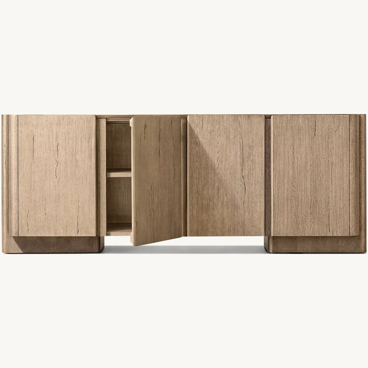 Light luxury simple solid wood sideboard living room tea entrance entrance storage cabinet