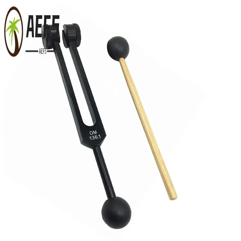 

AEF5-OM136.1 Hz Tuning Fork Professional Diapason Aluminum Alloy Tuning Forks Contemplation Sound Healing Percussion Gift