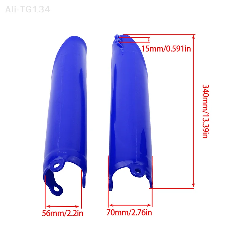 دراجة نارية شوكة الحرس أنبوب غطاء إطاري ل CRF CR 125 250R 250 450 X RX CRF250 CRF450 CR125-حارس حماية امتصاص الصدمات