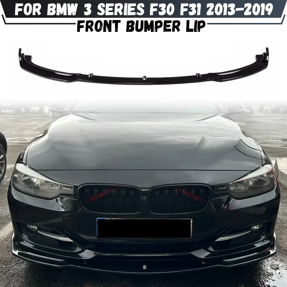 

Передний спойлер-диффузор (накладка на бампер) для BMW 3 серии F30 F31 335i 330d 325d 328i (не M Sport) 2013-2019
