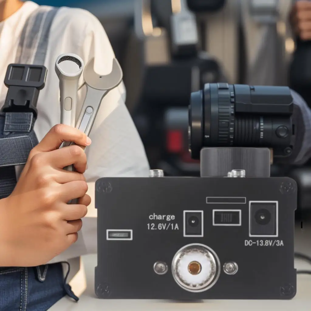 

10 W 8 Band USDX US D R HF QRP S D R Transceiver SSB/CW Transceiver Built-in Battery With Mic Charger Shortwave Transceiver Tool