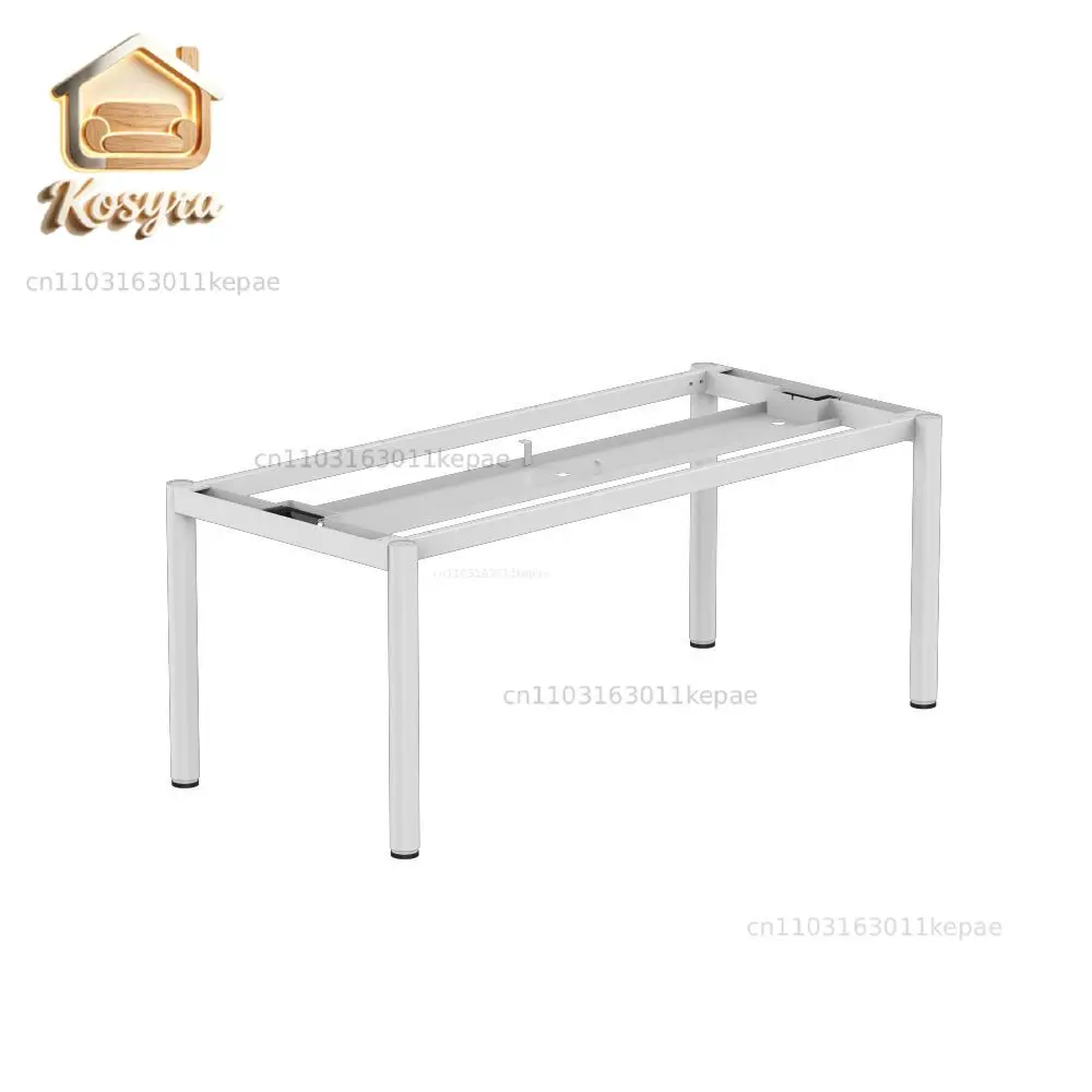 Electric height-adjustable desk frame, four legs, four motors, adjustable height, large class desk, standing large