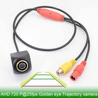 Golden eye AHD 720P / HD 1280*720 CVBS trajectory Rear view camera for All vehicle model