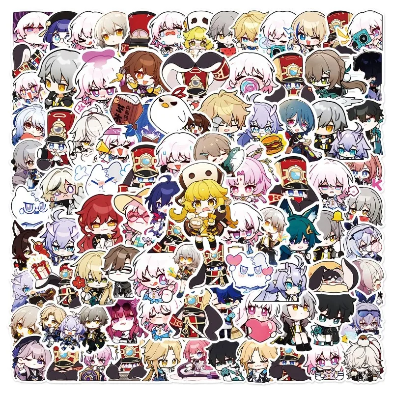 

Honkai: Star Rail аниме мультяшные наклейки Dan Heng канцелярские принадлежности Броня студенческая коллекция сообщений подарок водонепроницаемый чехол для телефона «сделай сам»