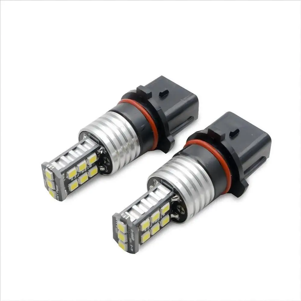 2pcs P13W Bulb LED Fog Daytime Running Light DRL For Audi A4 B8 Super Bright Car Light Fittings LED Fog Light Bulbs