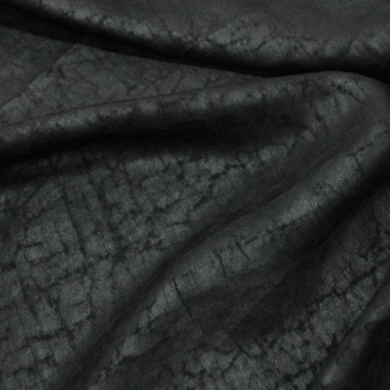 

Intangible cultural heritage Xiangyunsha silk plain satin pattern fabric multi-color old