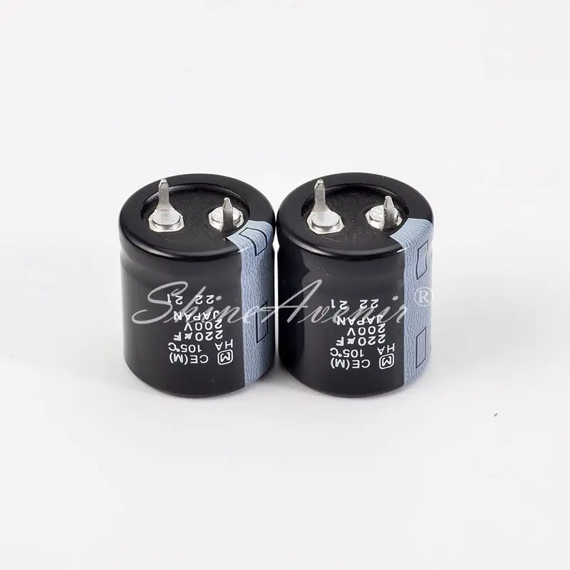 5PCS 200V220UF HA 22*25 105℃ TXW KXG  18*25 SXW 18*30 Aluminum Electrolytic Capacitors High frequency long life New Original