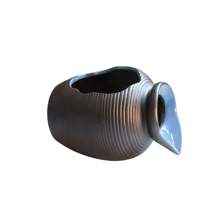 Ecological Tank Ancient Method Fish Breeding Open Ceramic Jar Flowing Water Ornament Circulation Filter Accessories Courtyard