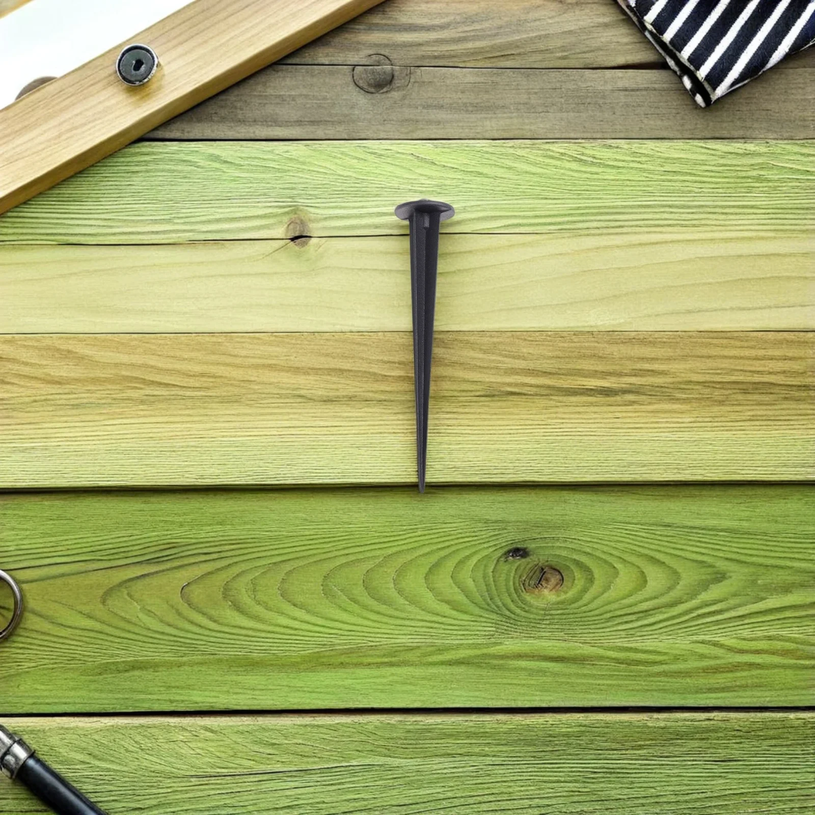 

Outdoor Spotlight Accessories 5Pcs Ground Spike in Aluminum for Lawn Lamp Landscape Light Mounting Plug