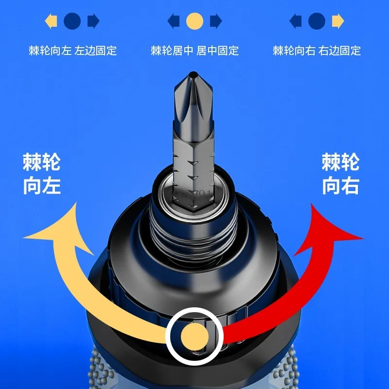 Набор отверток с храповым механизмом Многофункциональная телескопическая отвертка двойного назначения с цветком сливы Бытовая отвертка