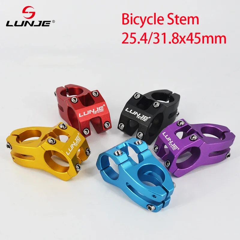 

Ultralight Bike Stem 0 Degree CNC MTB Power Short Bicycle Handlebar Stem 31.8mm Mountain Road Bike Bridge Pipe Cycling Stem Part