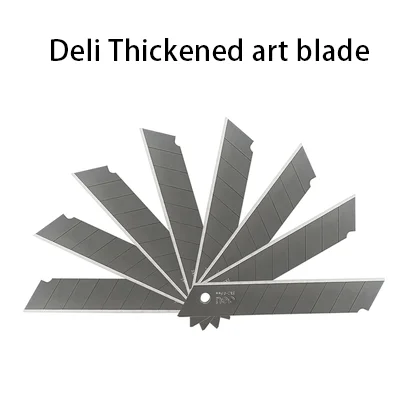 Deli 2016 10Pcs/Set A New Imported Material For Large Artistic Blade Wallpaper Thickened Art Blade