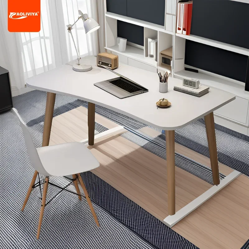 

Aoliviya Computer Desk Desktop Home Girl Bedroom Student Learning Writing Desk Simple Rental House Office Small Table