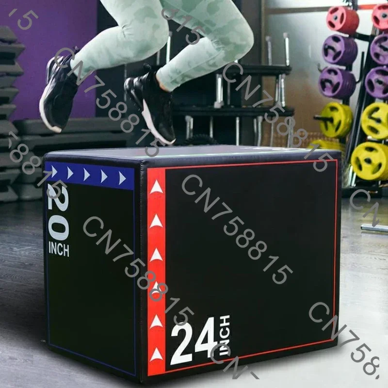 Physical exercise outdoor jumping box, professional sports equipment, large high toughness indoor fitness jumping box