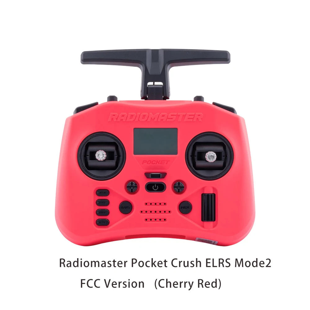 Radiomaster Pocket Crush 2,4 GHz ELRS Hall Gimbal-zender Afstandsbediening Draagbare lichtgewicht opvouwbare antenne
