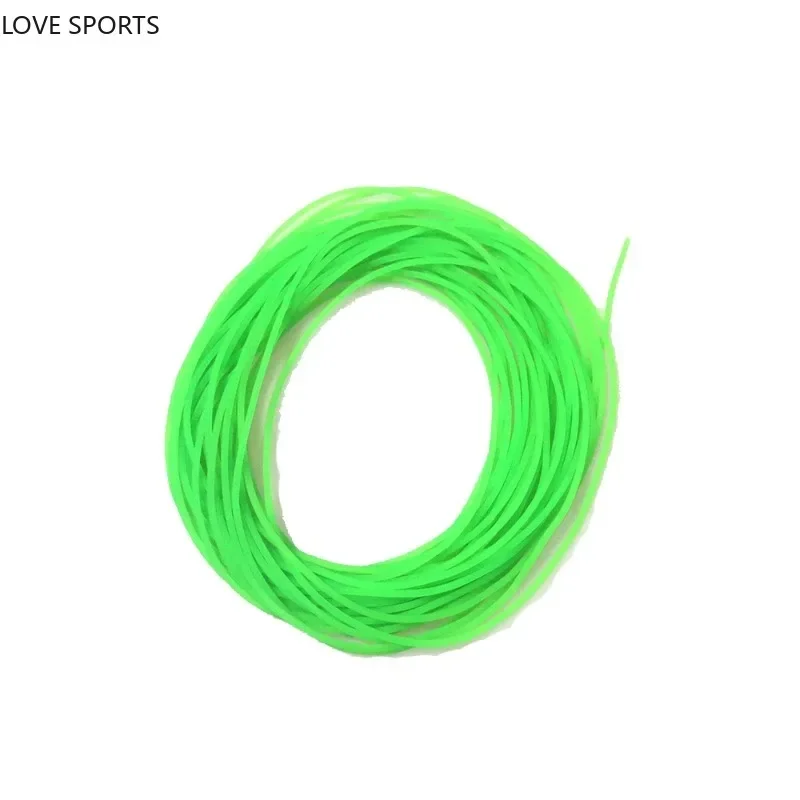 Nieuwe 20M Diameter 1.6 2.0 2.5 2.8 3.0mm Rubber Effen Elastische Rubberen Lijn voor Vissen Traditioneel Niveau Ronde Elastisch Touw voor Mannen