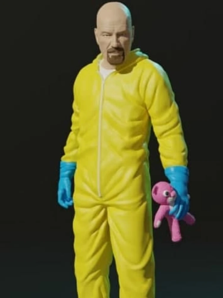 

1/24 Scale Resin Figure Assemble Model Kit Bald master Unassembled and Unpainted 3D printing DIY toy 789