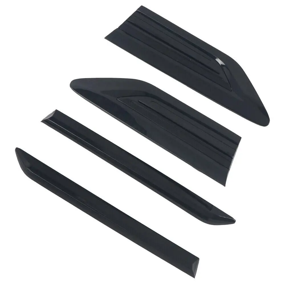 

Car Accessories for Volkswagen Tiguan 2017-2024 Exterior Side Fender Badge Emblem Badge Sticker Decals Cover Accessories 4pcs