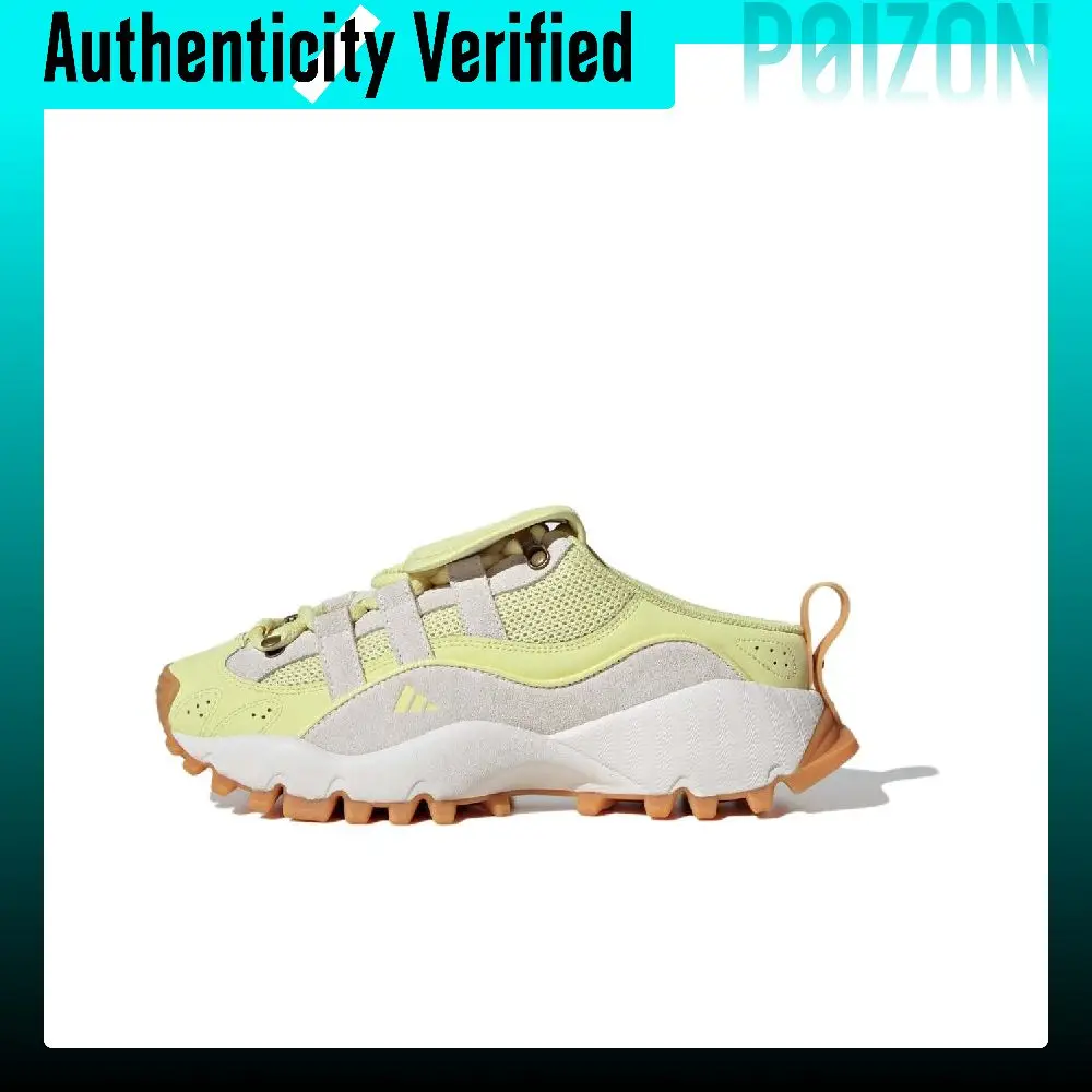 Adidas Slip Resistant Closed Toe Slippers Women's Yellow White JQ5028