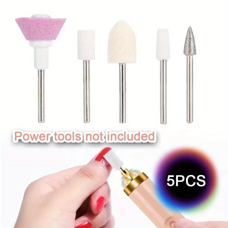 LULAA 6-in-1 Elektrisches Nagelbohrer-Set, Entferner, Polierer, Maniküre, Tragbare Nagelfeile, Nagelbohrgerät, Werkzeugstift, Maschine, Geschenke – Detail 25
