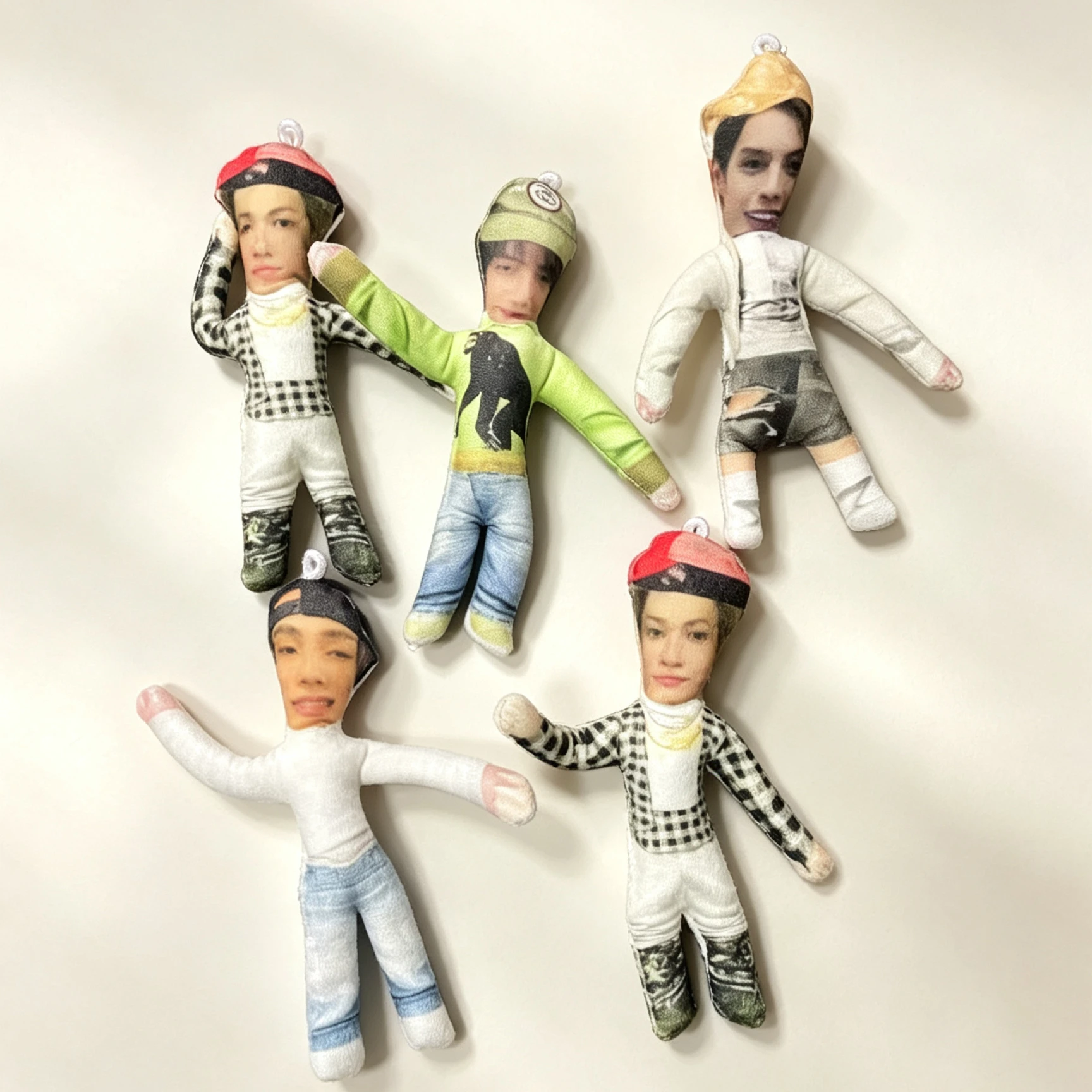 15cm KEONHO MARTIN JUHOON Anime Cosplay Cotton Doll Pendant Plush Abstract Joint Movable Figure Home Decoration Fan Gift