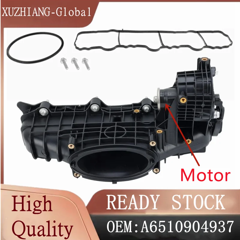 

Brand New Inlet Manifold with Motor 6510904937 A6510904937 A6510905737 6510905737 For MERCEDES 2.1 CDI 2143ccm 2003+ EEP/ME/253