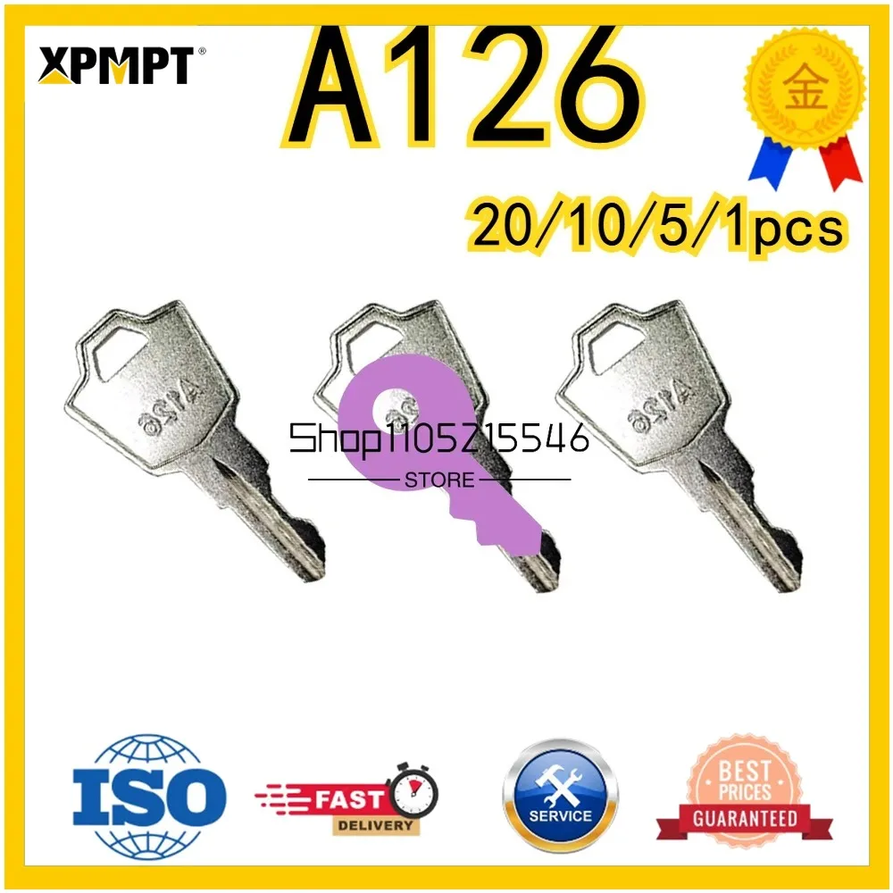 20/10/5/1pcs A126 Switch Key Fire Alarm Remote Panel 24136 and Scooter Locks New