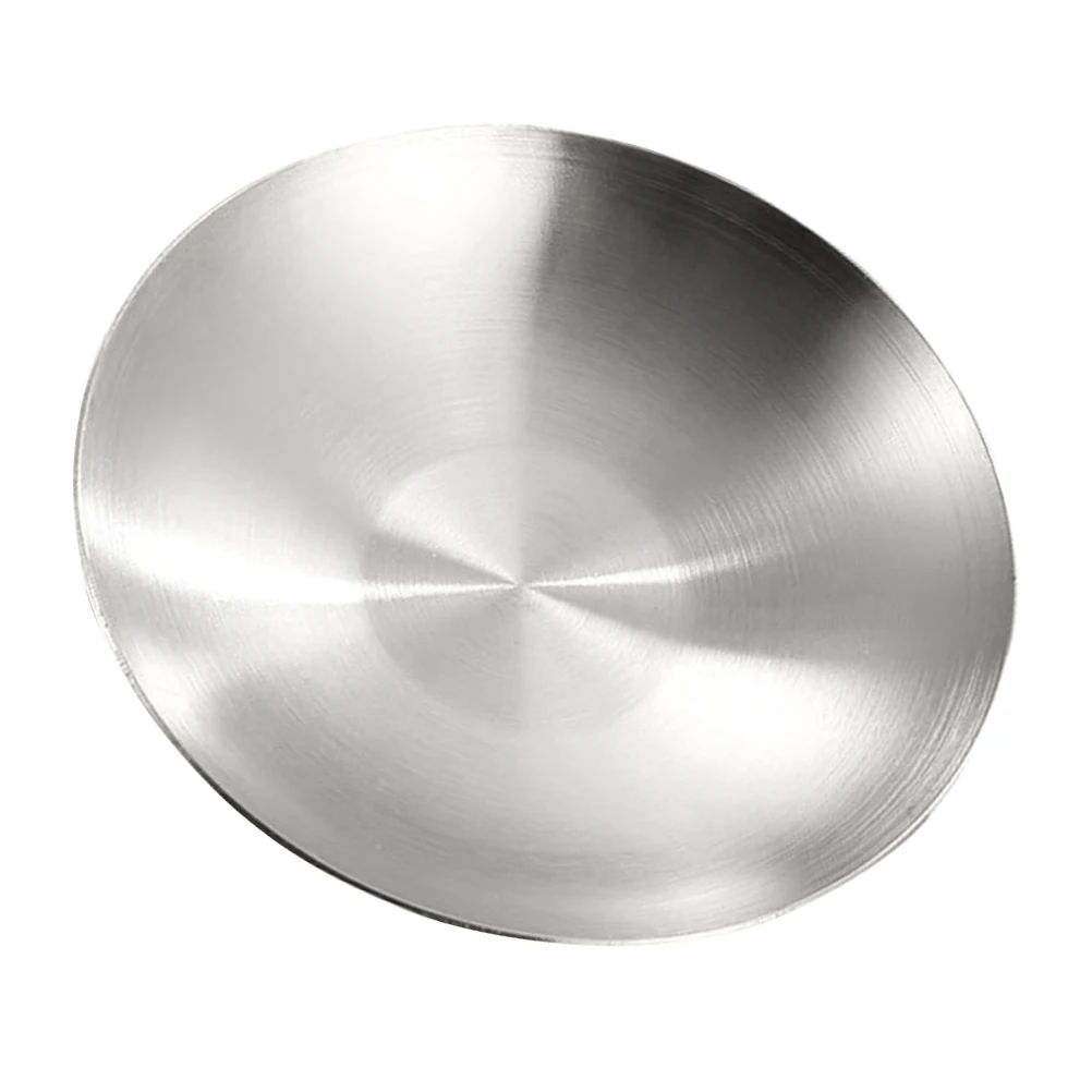 

Stainless Steel Condiment Plate 304 Dipping Saucer Round Soy Sauce Dishes Holder Kitchen BBQ Picnic Party Practical Storage Food