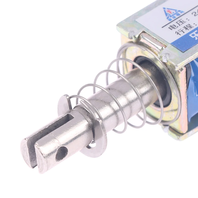 JF-0530B DC 6V 12V 24V 300mA Push Pull Type Electromagnet Keeping Force 5N Travel 10mm Linear Solenoid Electric Solenoid New