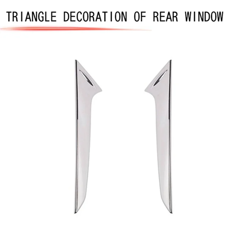 AB96-Car Rear Window Side Spoiler Wing Trim For Toyota Raize 2020 2021