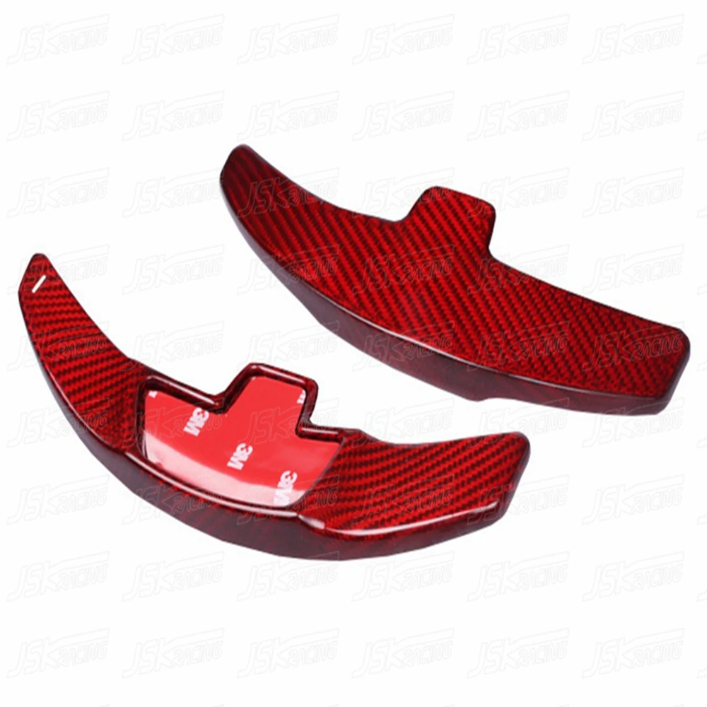 Black/Red Carbon Fiber Shift Paddles For Benz Gle-Class 2015-2018(JSKMBGE15009/JSKMBGE15012)