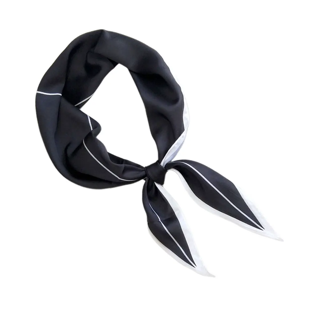 

Fashion Scarf Emulation Silk Women Sweet Dots Lightweight Soft Breathable Chiffon Warm Spring Travel Work Diamond Shaped Small