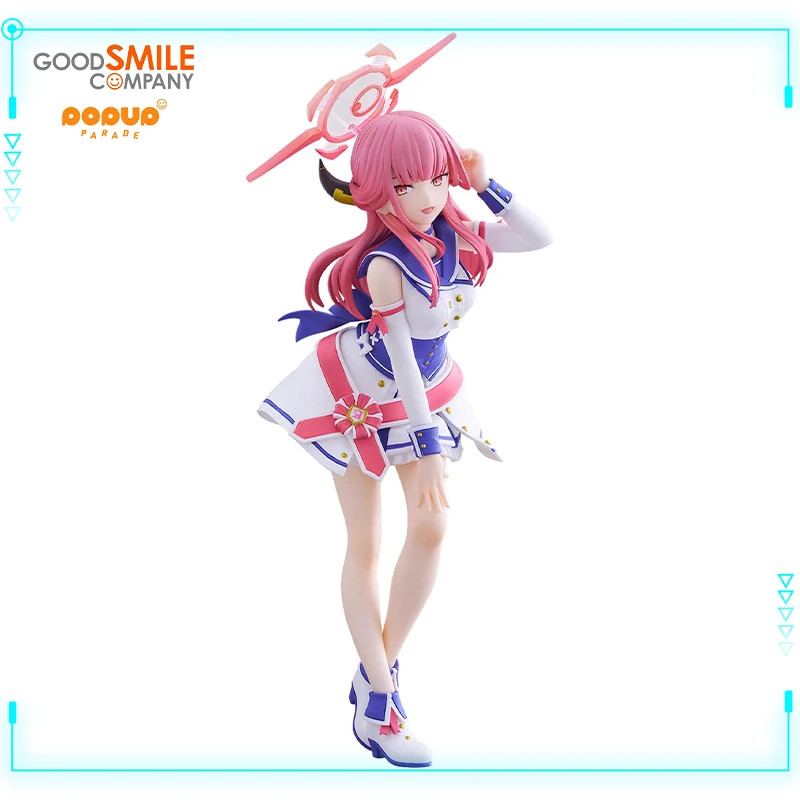 GSC Original Genuine Blue Archive Rikuhachima Aru Pop Up Parade Mischievous Straight Ver 18.5cm Collections Model Toy Figures