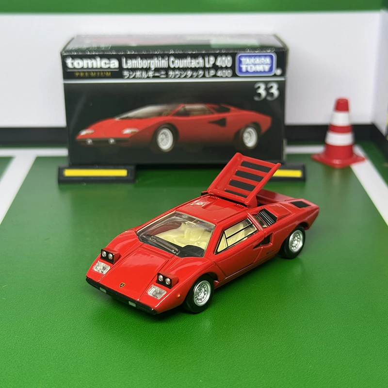 

Takara Tomy Tomica Premium 33, Lamborghini Countach LP400, литье под давлением, статический сплав, коллекция режимов автомобилей, дисплей, игрушка для мальчика, подарок
