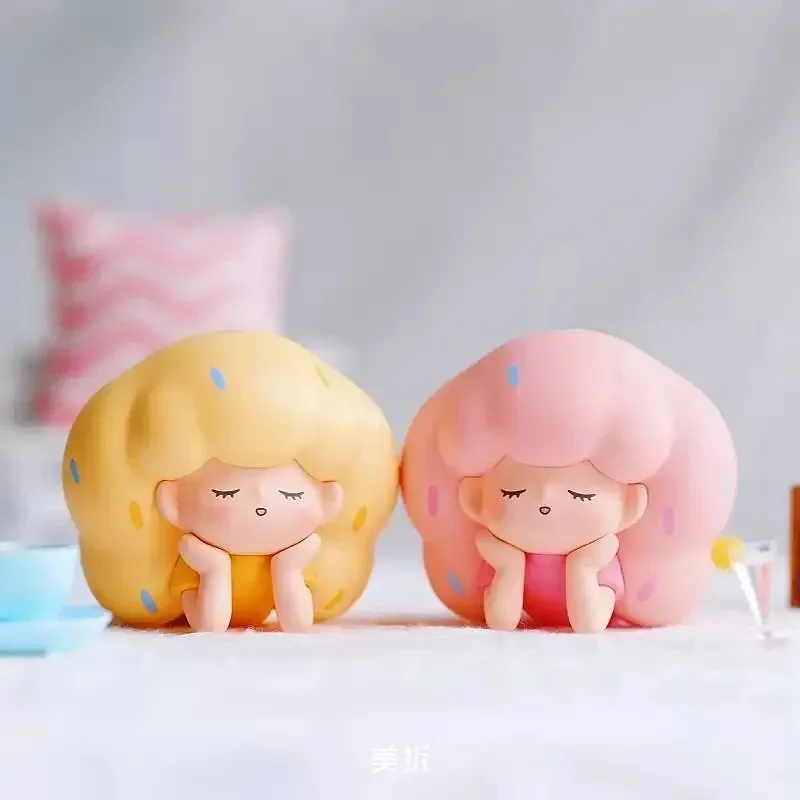 يمكن أيضًا أن تكون سعيدة جدًا وحدها سلسلة الفنان صندوق أعمى ألعاب Kawaii أنيمي عمل الشكل مفاجأة صندوق غامض دمى الفتيات هدية