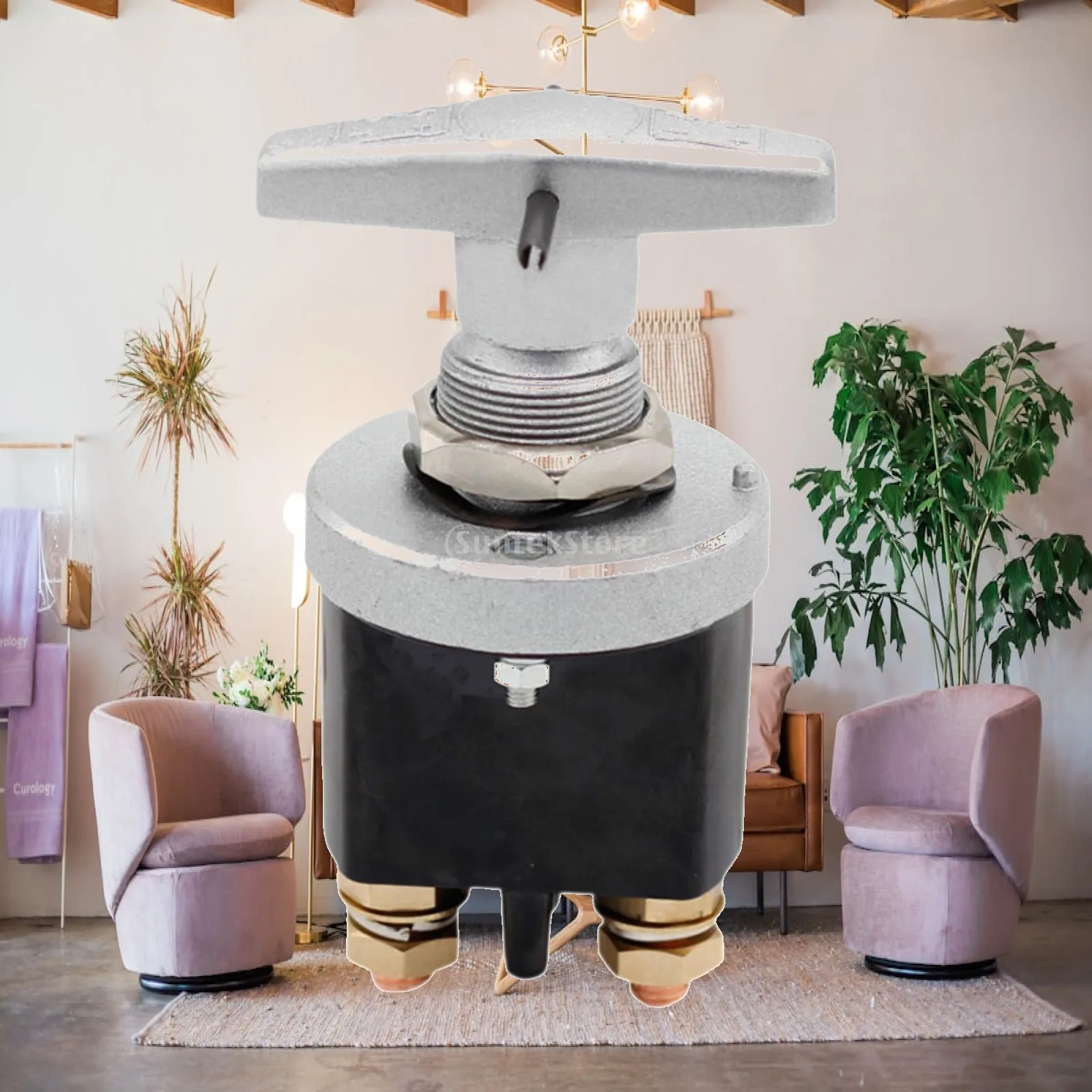 Battery Power Cut Switch Accessory Locking Panel for Yacht Vehicles Car