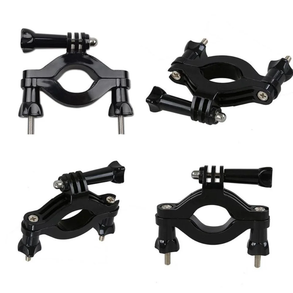 Support de guidon de vélo Hurbike pour GoPro Fore11, 5, 4, tige de dégager, pince de poteau, Xiaomi Yi, Sjcam, DJI, accessoires de caméra de sport