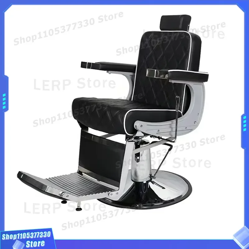 Hydraulic Barber Chair Professional Salon Furniture Heavy Duty Hair Cutting Seat for Barbershop Styling Station Comfortable