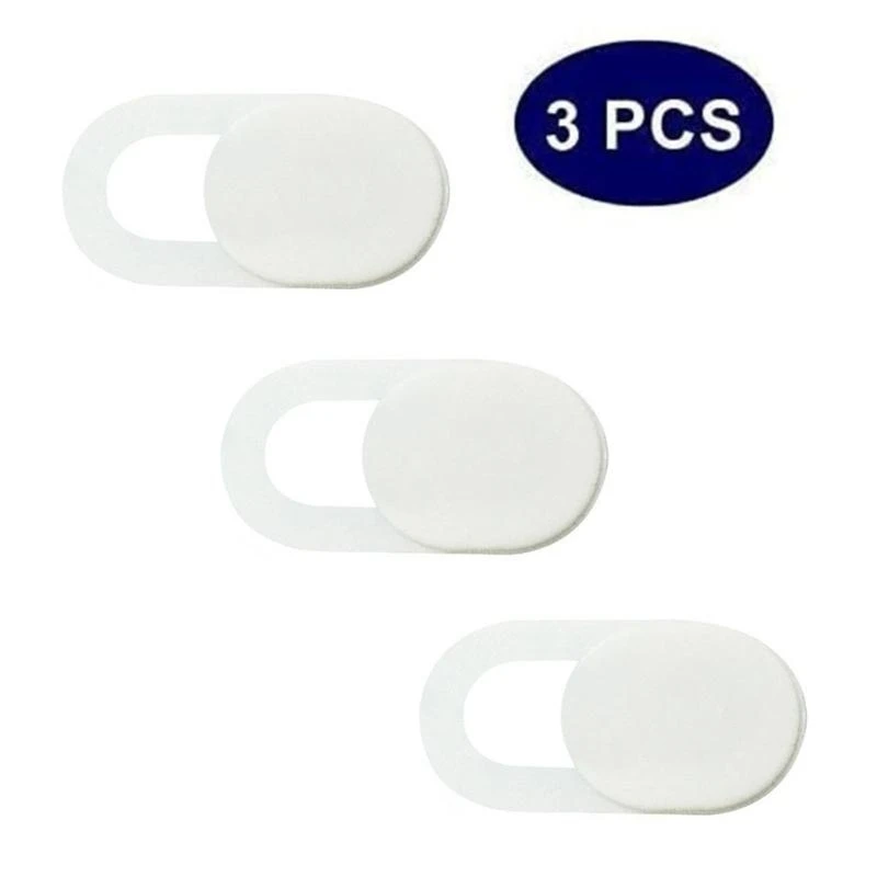 JU64 3pcs Camera Cover Slide Webcam Extensive Compatibility Protect Your Online Privacy Mini Size Thin for Laptop PC