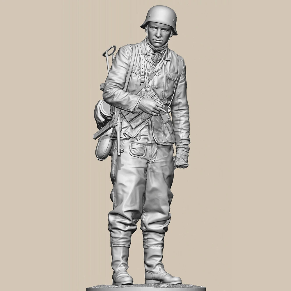 

1/35 солдаты Второй мировой войны, фигурка солдата из смолы, военная тема Второй мировой войны, комплект в разобранном и неокрашенном виде