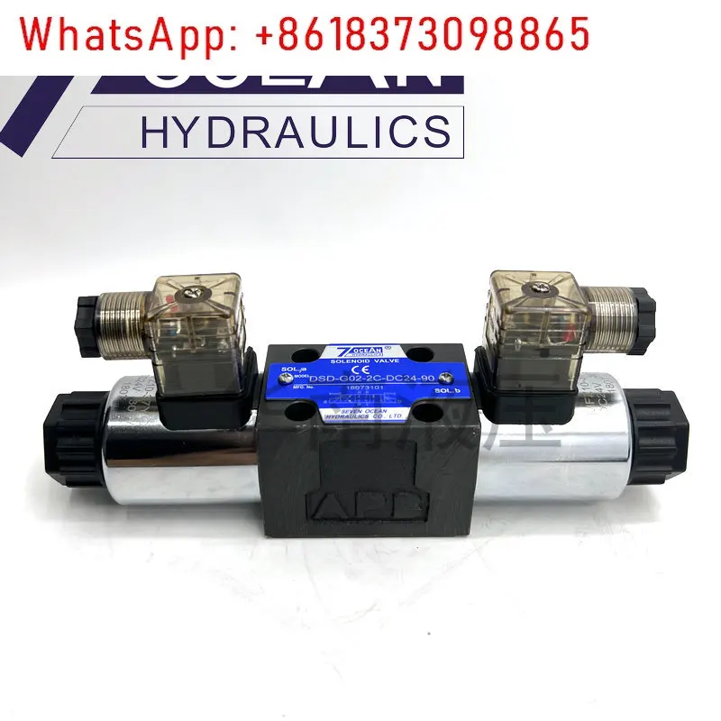 

1PCS Solenoid valve DSV/DSD-G02-2C-DC24- 90/82/72/voltage 2A 8C 6C 2N