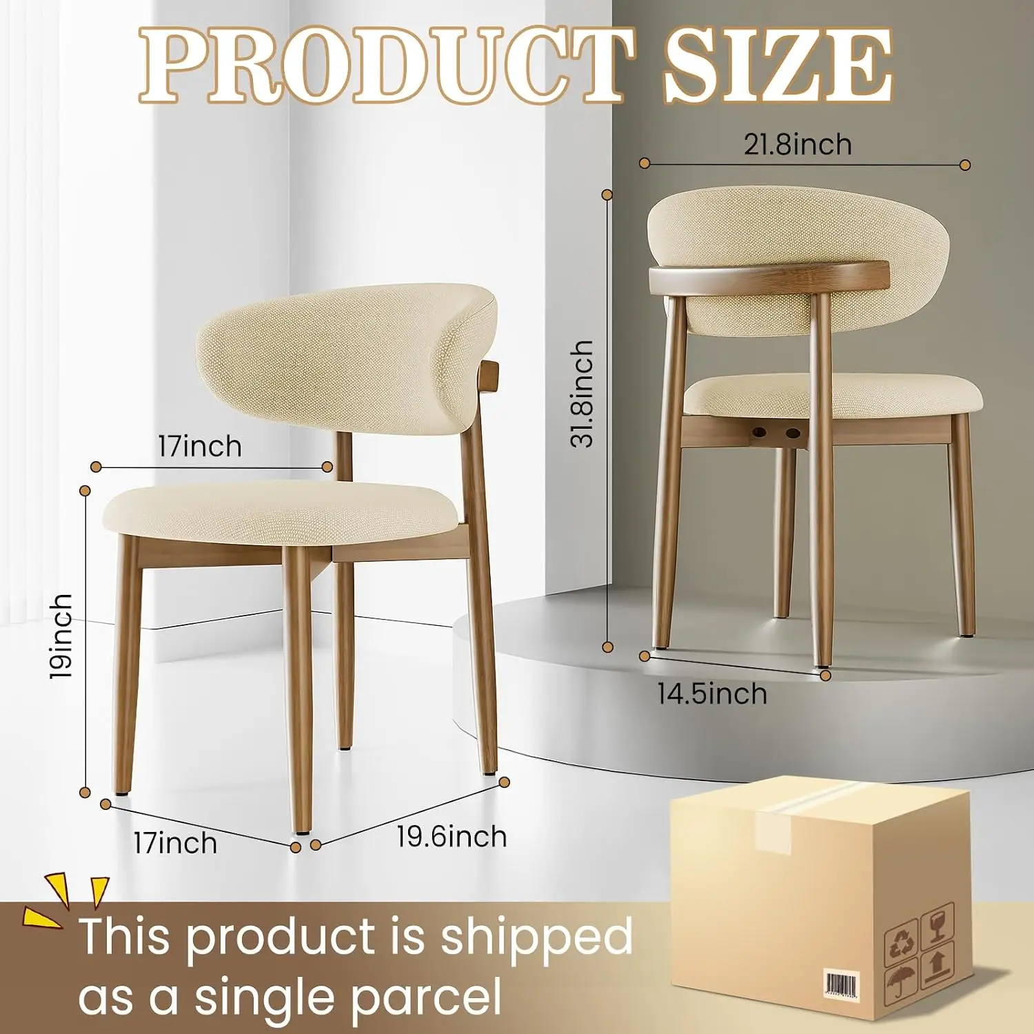 Thumbnail 2 - #22 Low Price Upholstered Dining Chairs Deals
