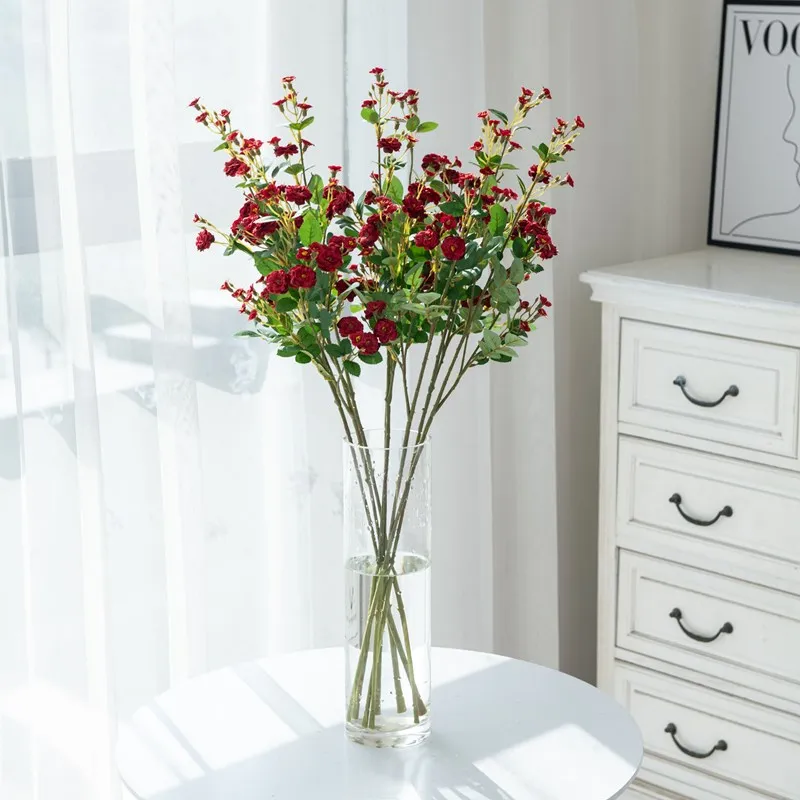 Künstliche Blumen Handgefertigte Gänseblümchen für Zuhause, Tisch, Vase, Garten, Festival, DIY-Kranz, Hochzeit, Brautstrauß, Bonsai-Dekoration – Detail 10