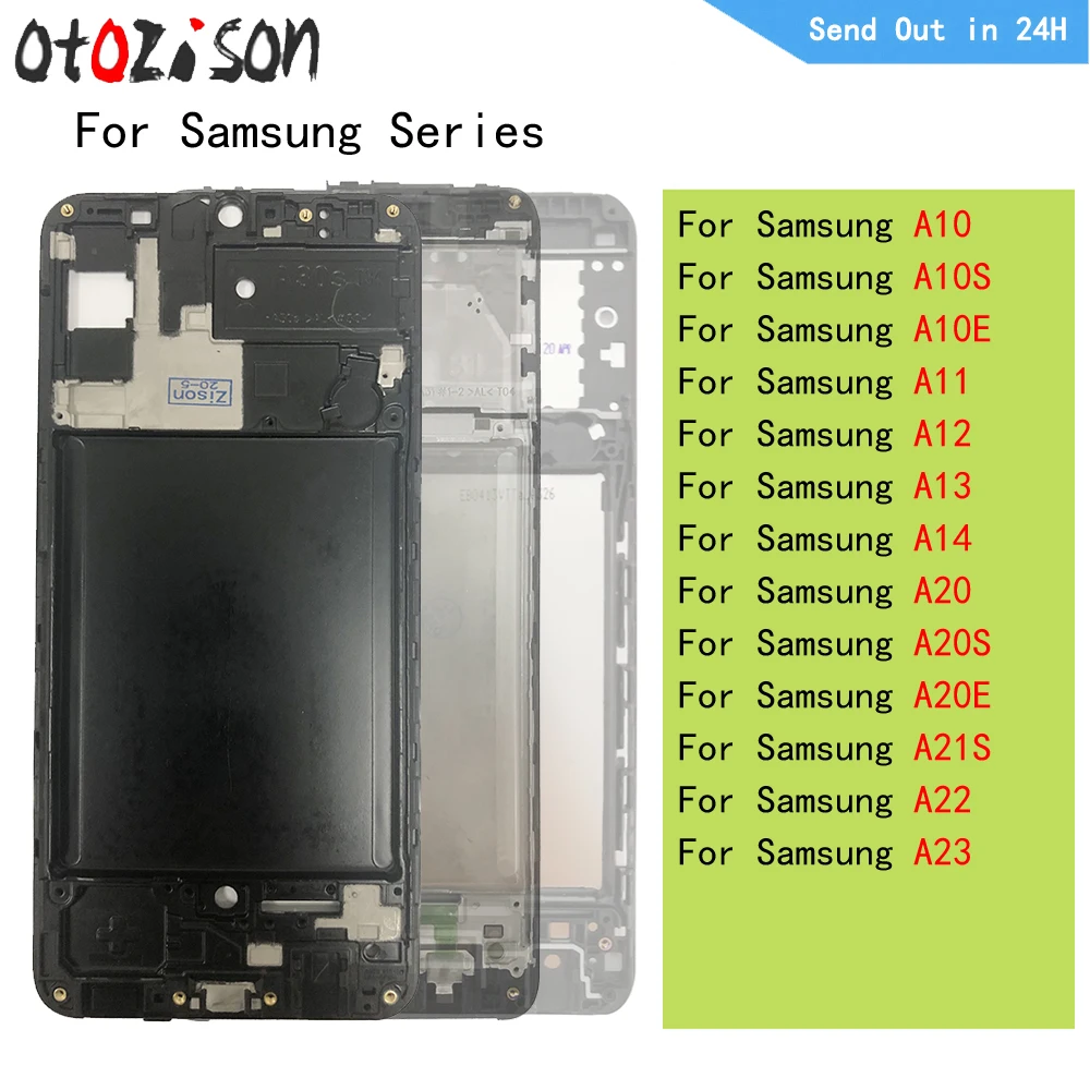 

Housing Middle Frame LCD Bezel Plate Panel Chassis For Samsung Galaxy A10 A11 A12 A13 A14 A20 A21 A22 A23 A20S A20E Middle Frame