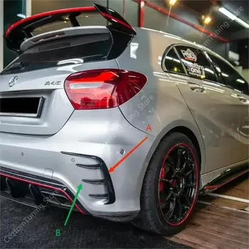 適用於賓士W176 A級A180 A200 A250 A35 A45 AMG Line後保險桿擾流板 2013-2018 車身套件改裝 10 最佳銷售 A35 車身套件 - №3