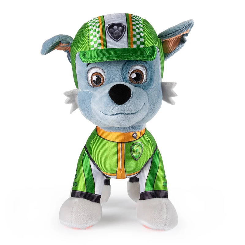 Original Paw Patrol Ready Race Rescue 15-18cm Plush Toy Chase Marshall Skye Rullbe Rocky Zuma Children Christmas Gift Anime Doll