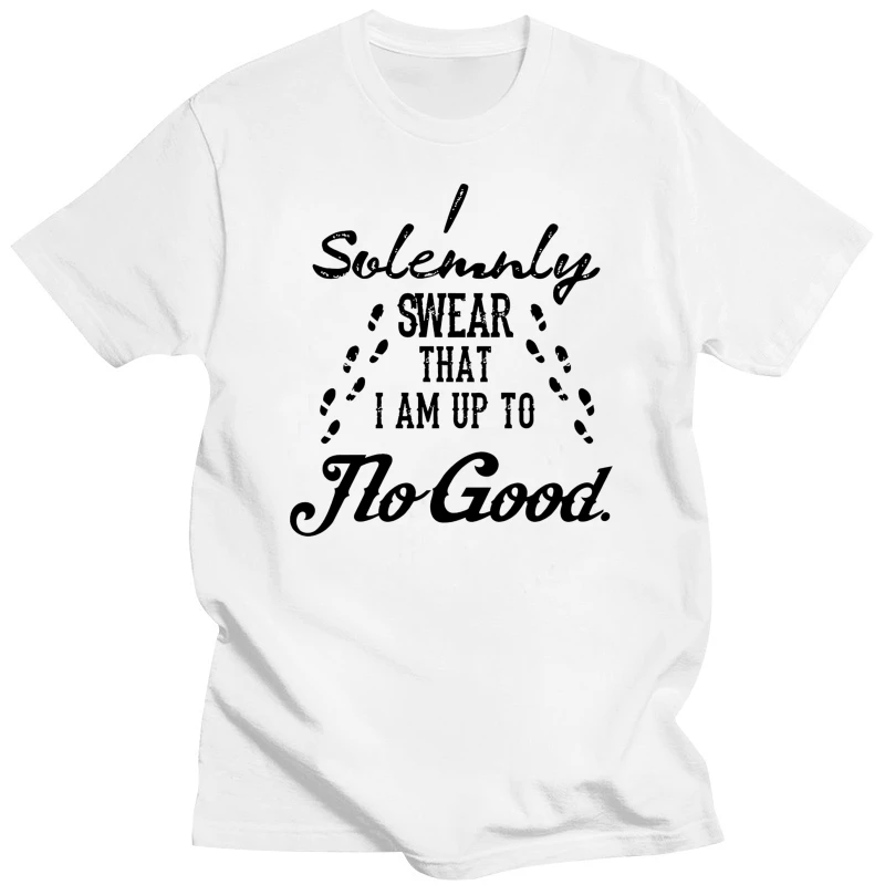 2019 Fashion Cotton T-shirt Potter That I Am Up I Solemnly Swear To No Good Mens Womens Cotton T-Shirt T shi