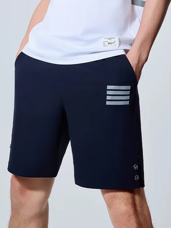 

Мужские летние брюки Red One Explosive Ice с высокой талией для бега, повседневные брюки для отдыха, модные мягкие спортивные брюки в полоску