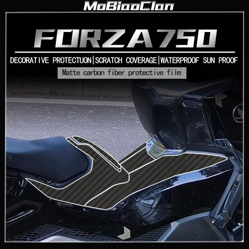 For Honda FORZA750 Forza 750 NSS750 motorcycle accessories sticker 3D carbon fiber protective sticker body film modification